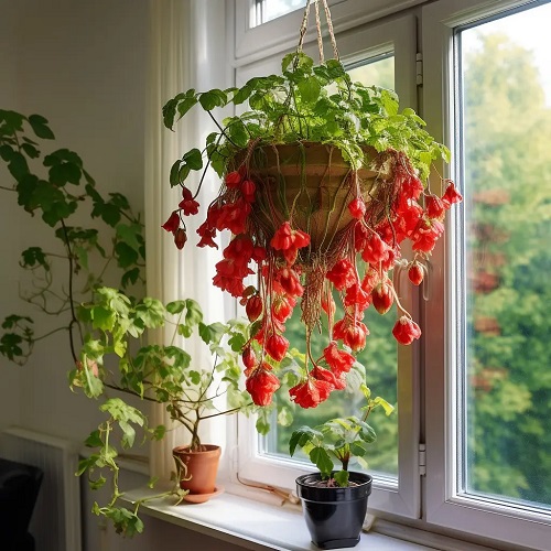 Indoor Flowering Tropical Plants- flowering maple