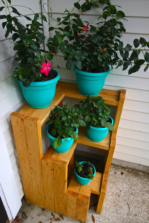 DIY Plant Stand Wooden Ideas