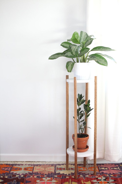 DIY Plant Stand Ideas 1