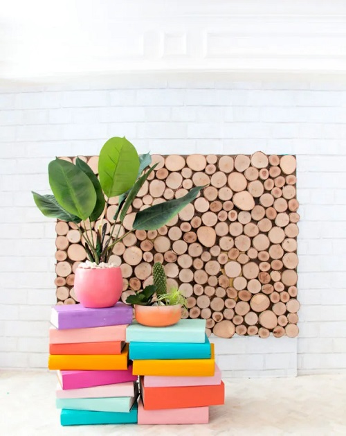 DIY Plant Stand colorful ideas 